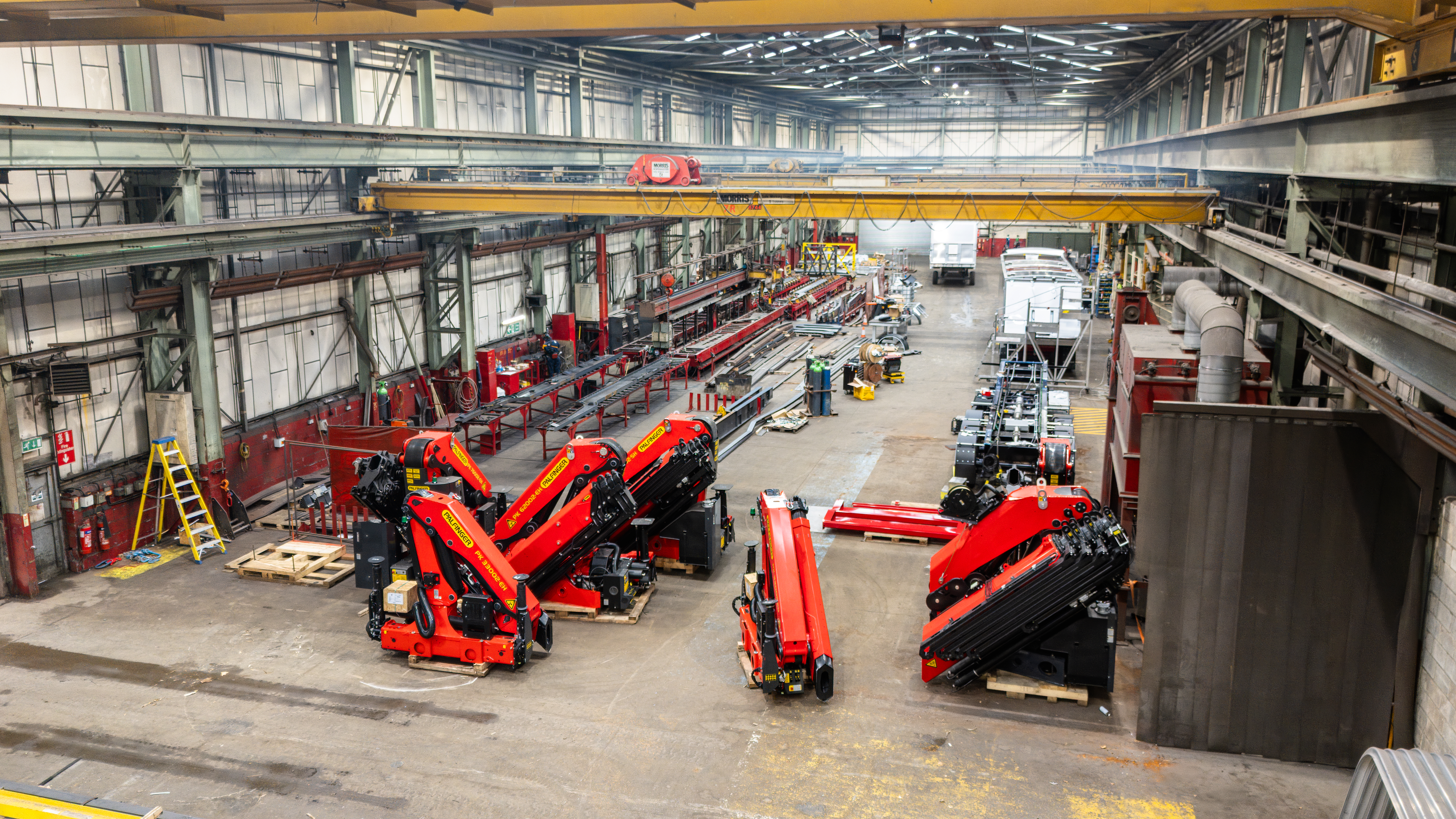 MV Crane Truck Construction at Grantham