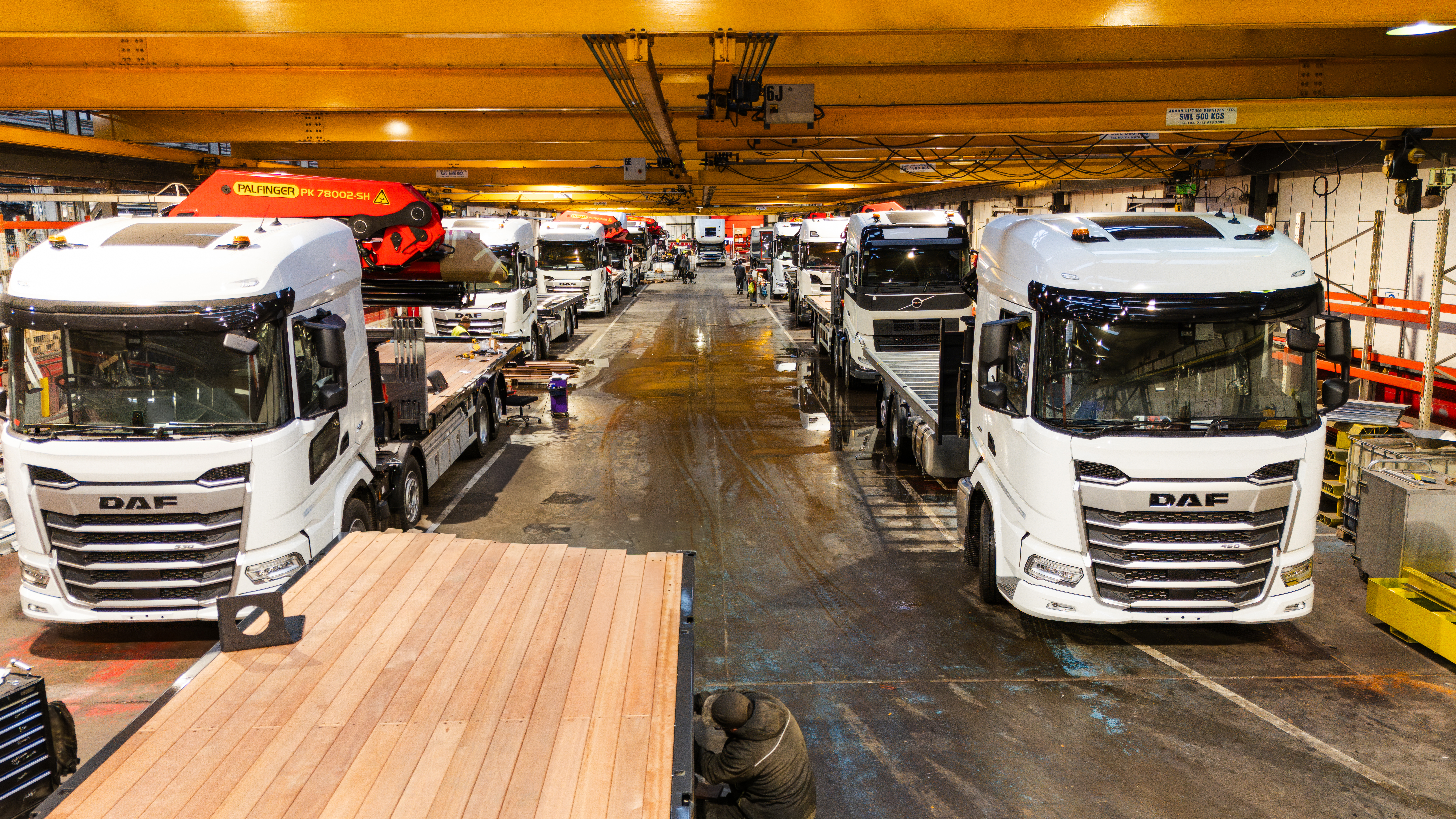 MV Crane Truck Construction at Grantham