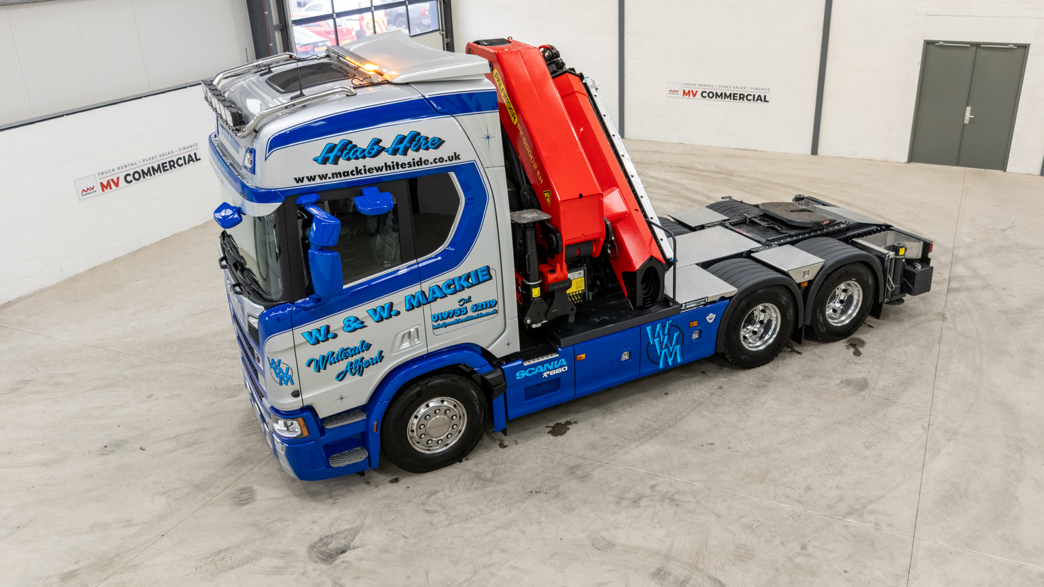 Scania Crane Truck from MV Commercial