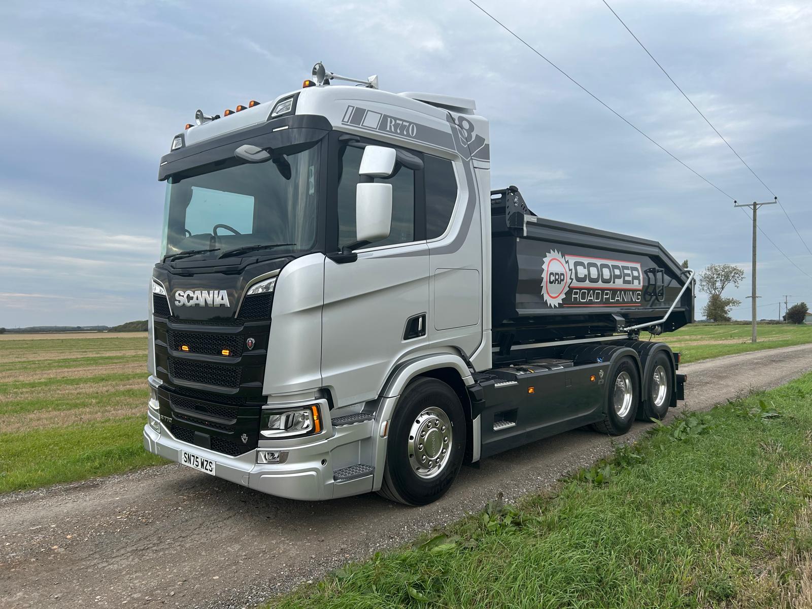 Scania V8 R770 Road Planer from MV Commercial