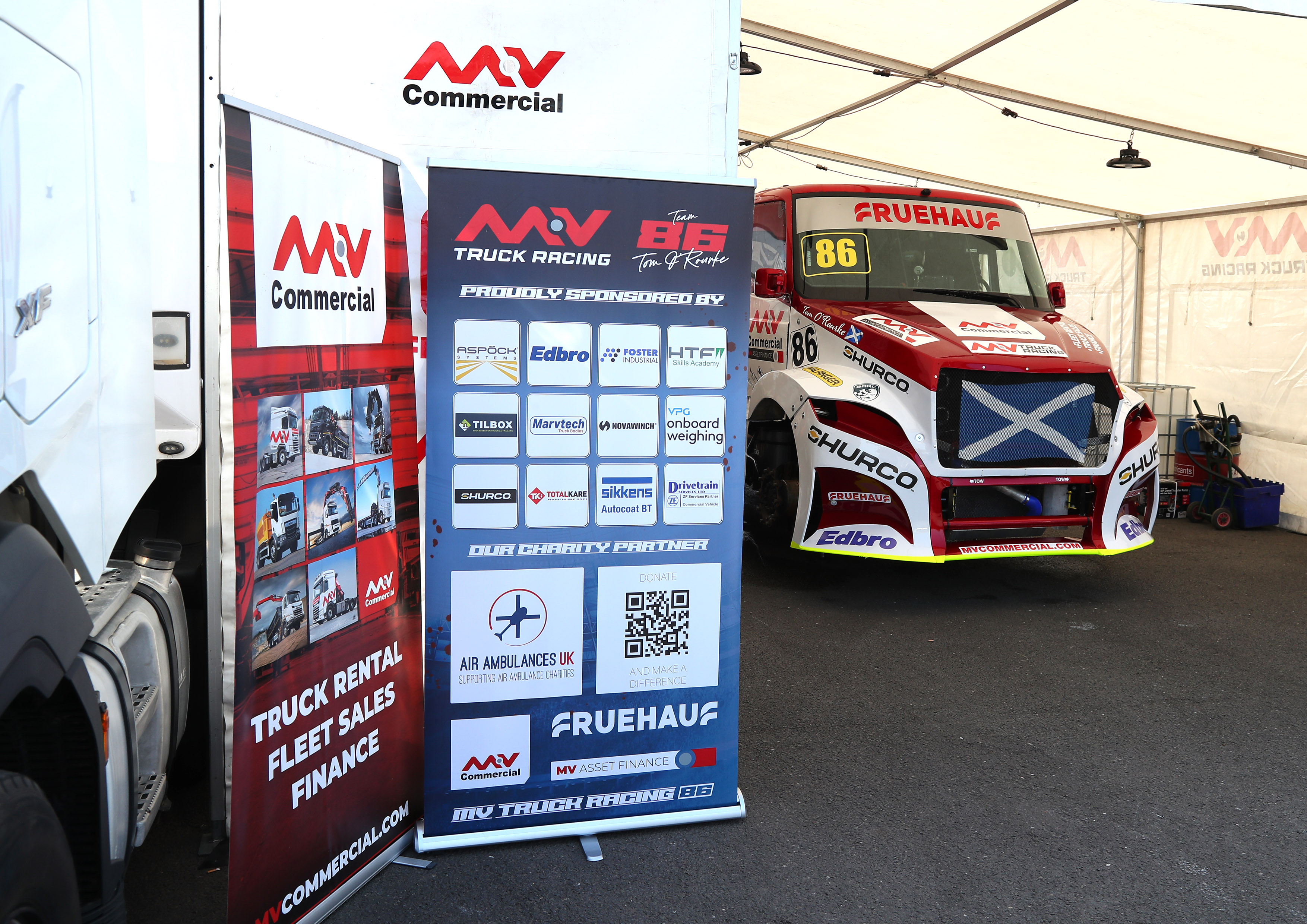 MV Truck Racing at Snetterton