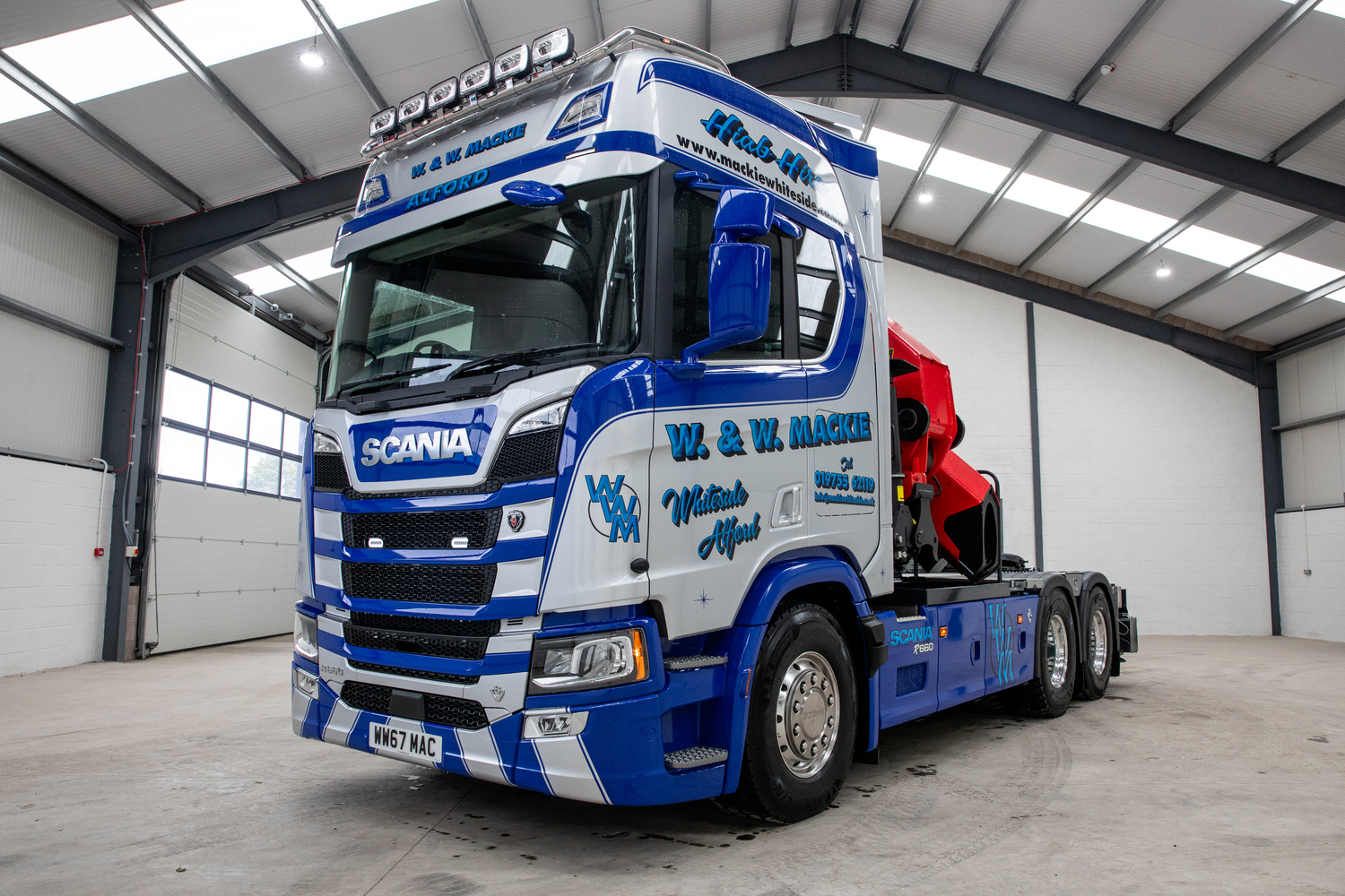 Scania Crane Truck from MV Commercial