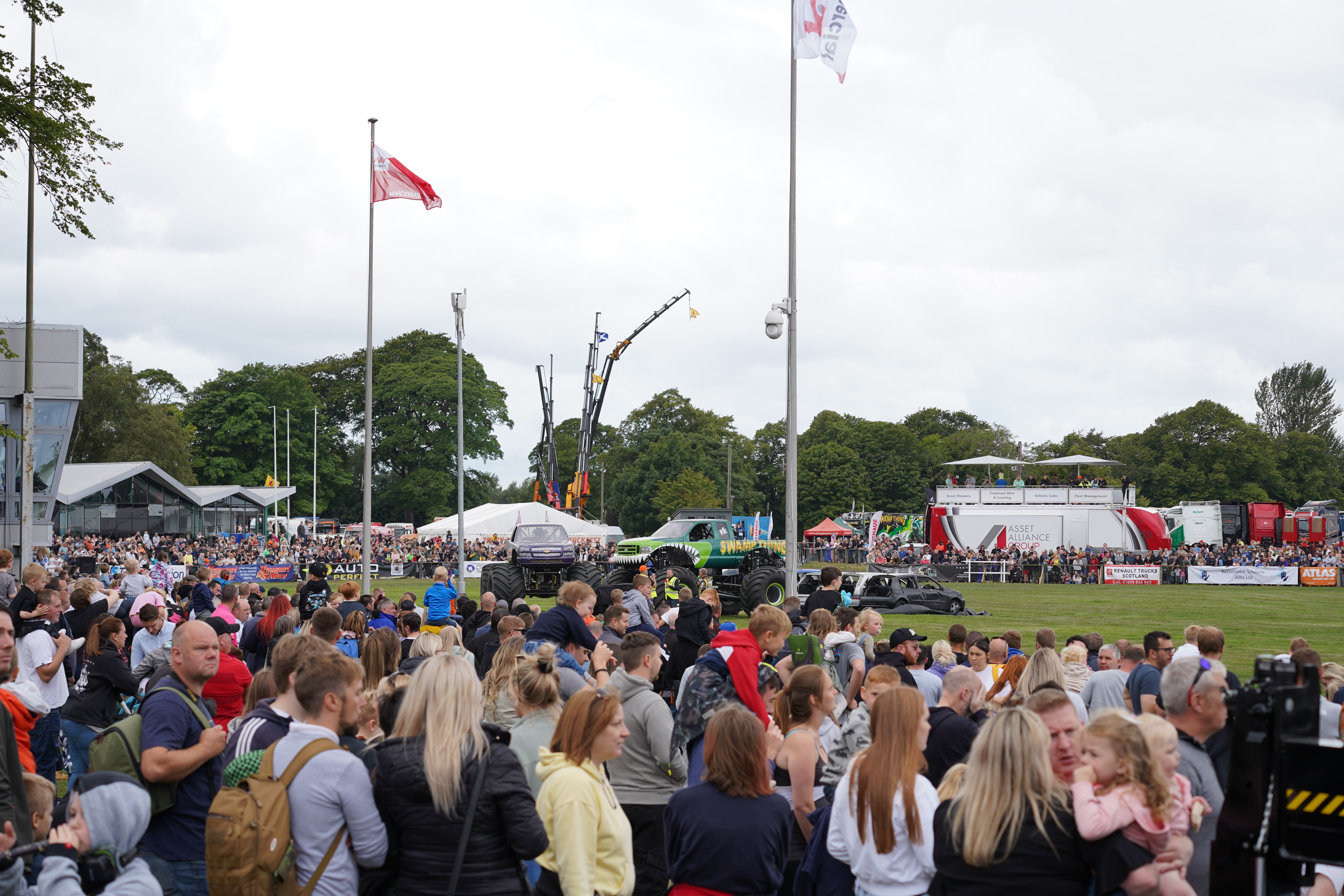 MV Trucks at Truckfest Scotland
