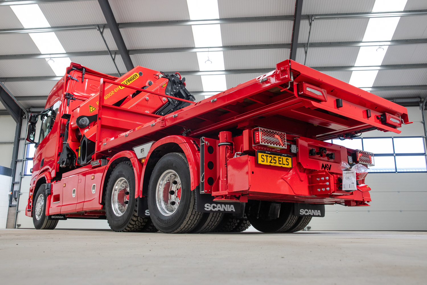 Scania Crane Truck From MV Commercial