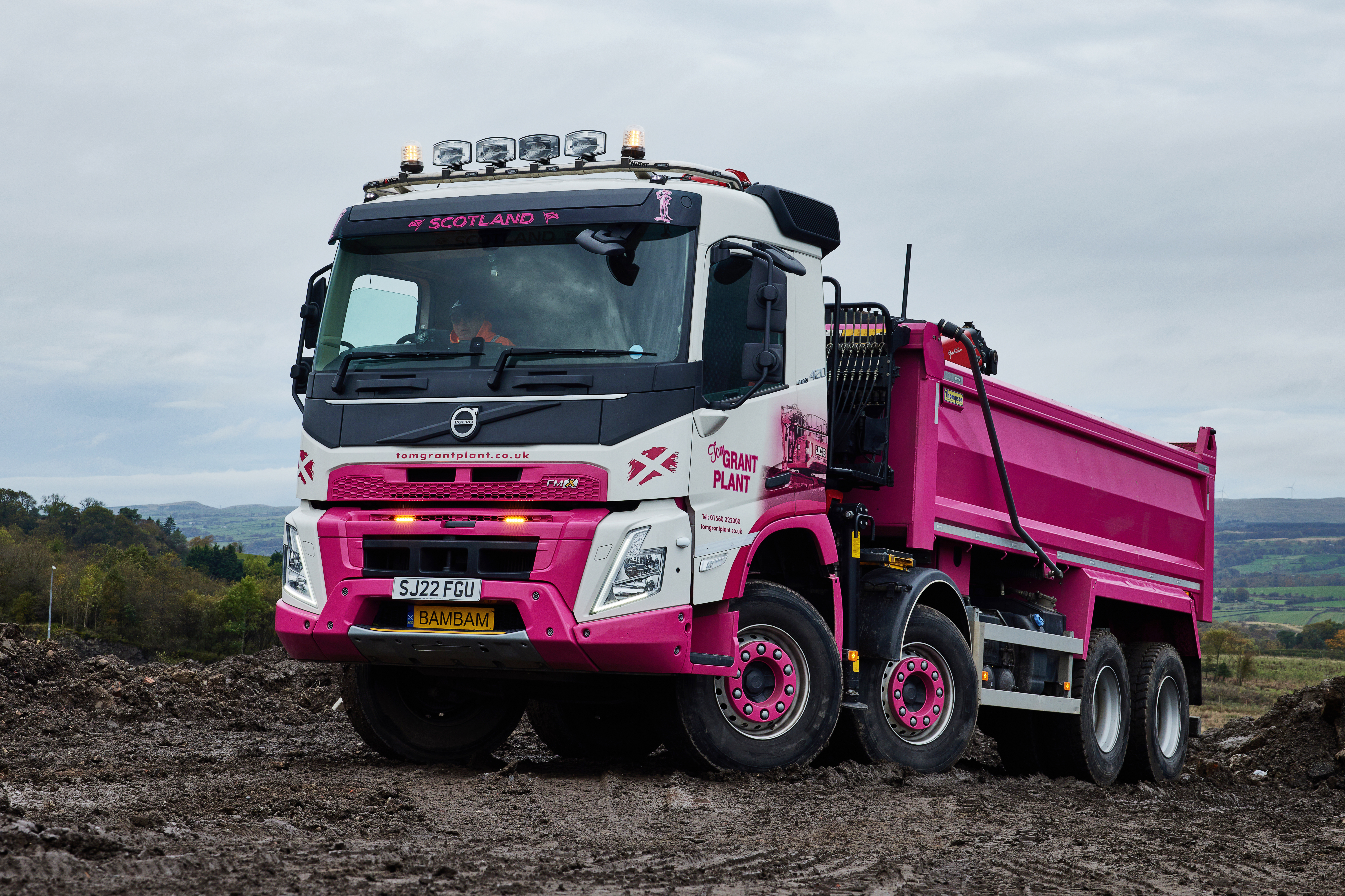 Volvo FMX Tipper Grab From MV Commercial