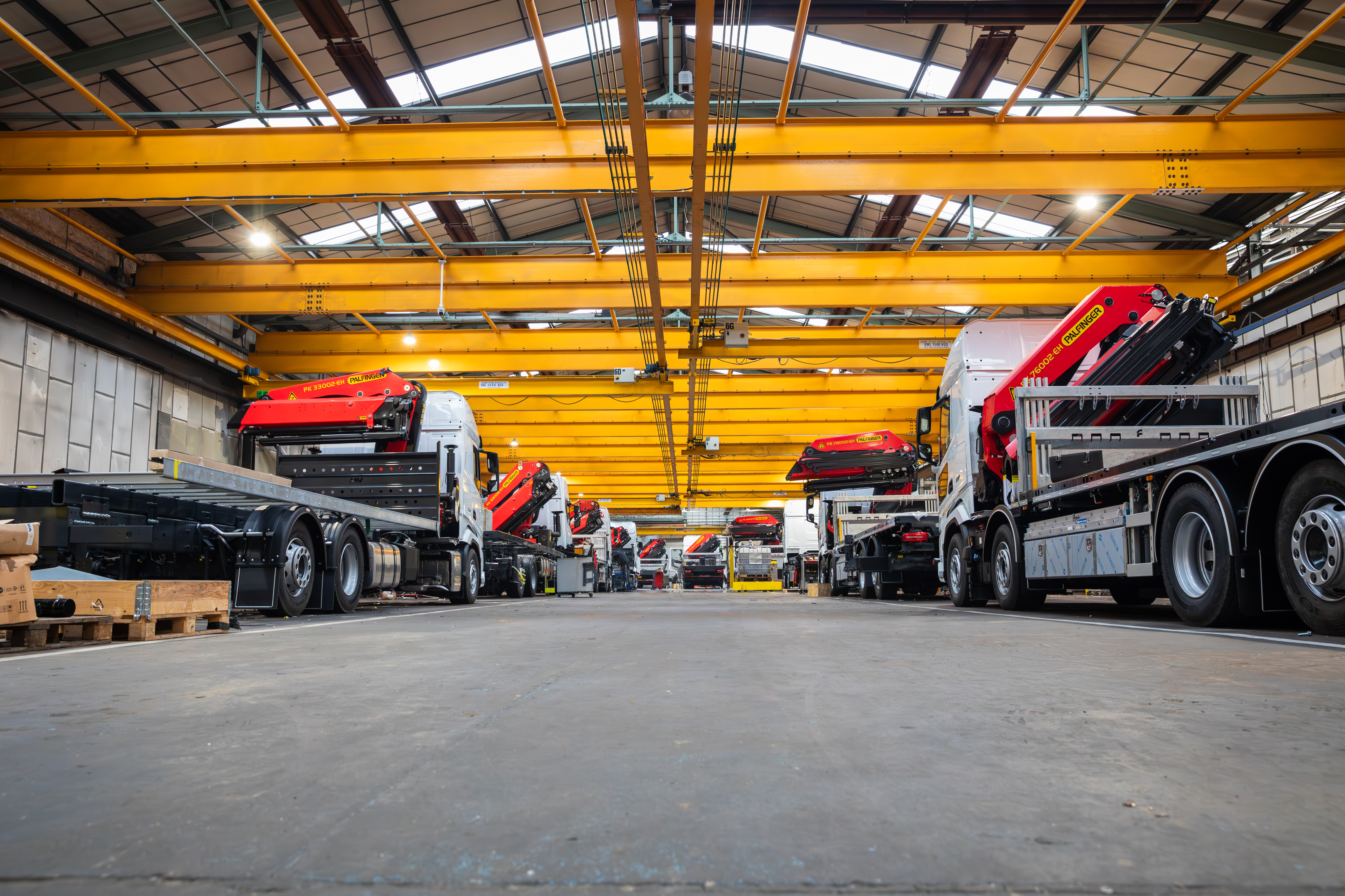 MV Crane Truck Fitting in Grantham