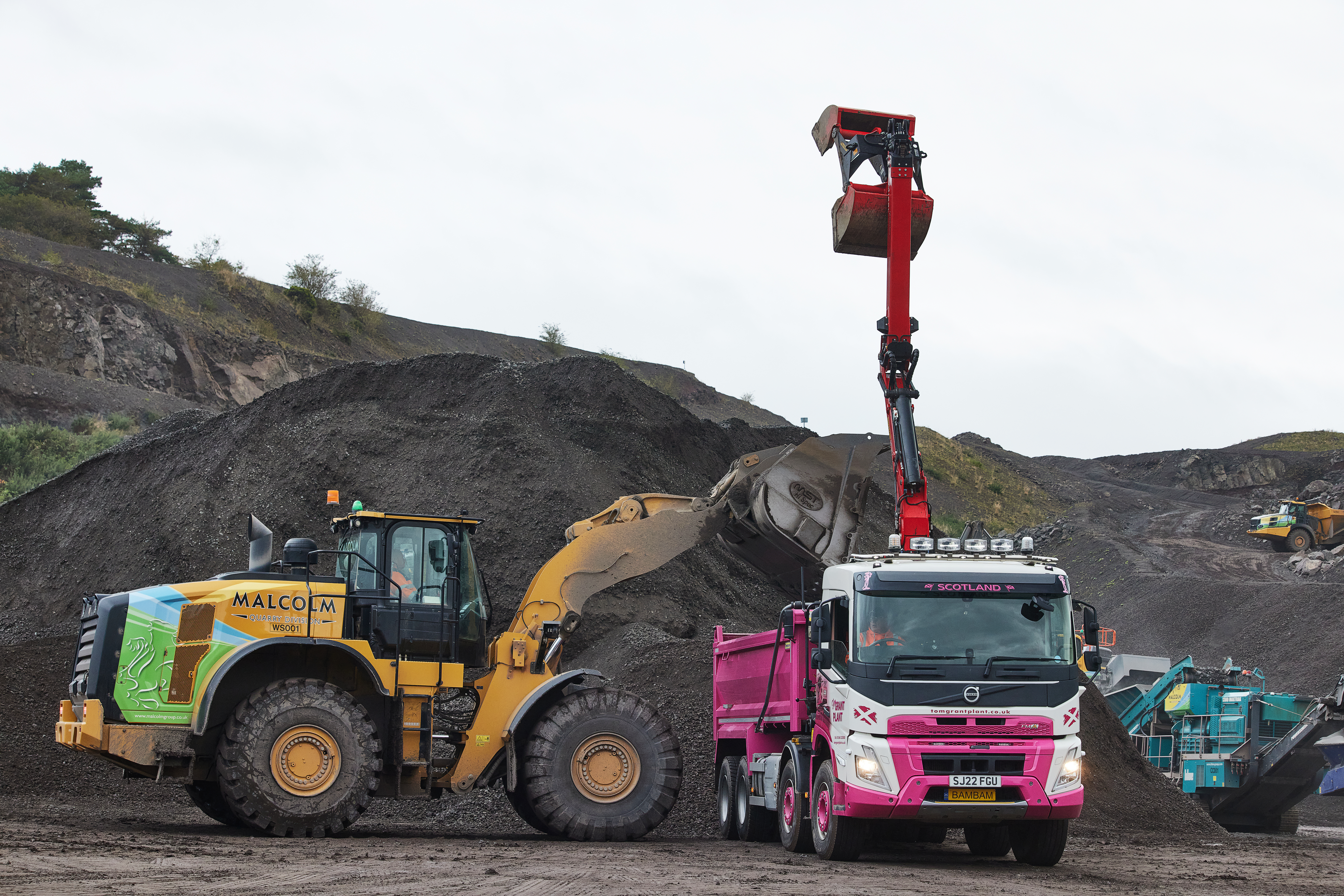 Volvo FMX Tipper Grab From MV Commercial