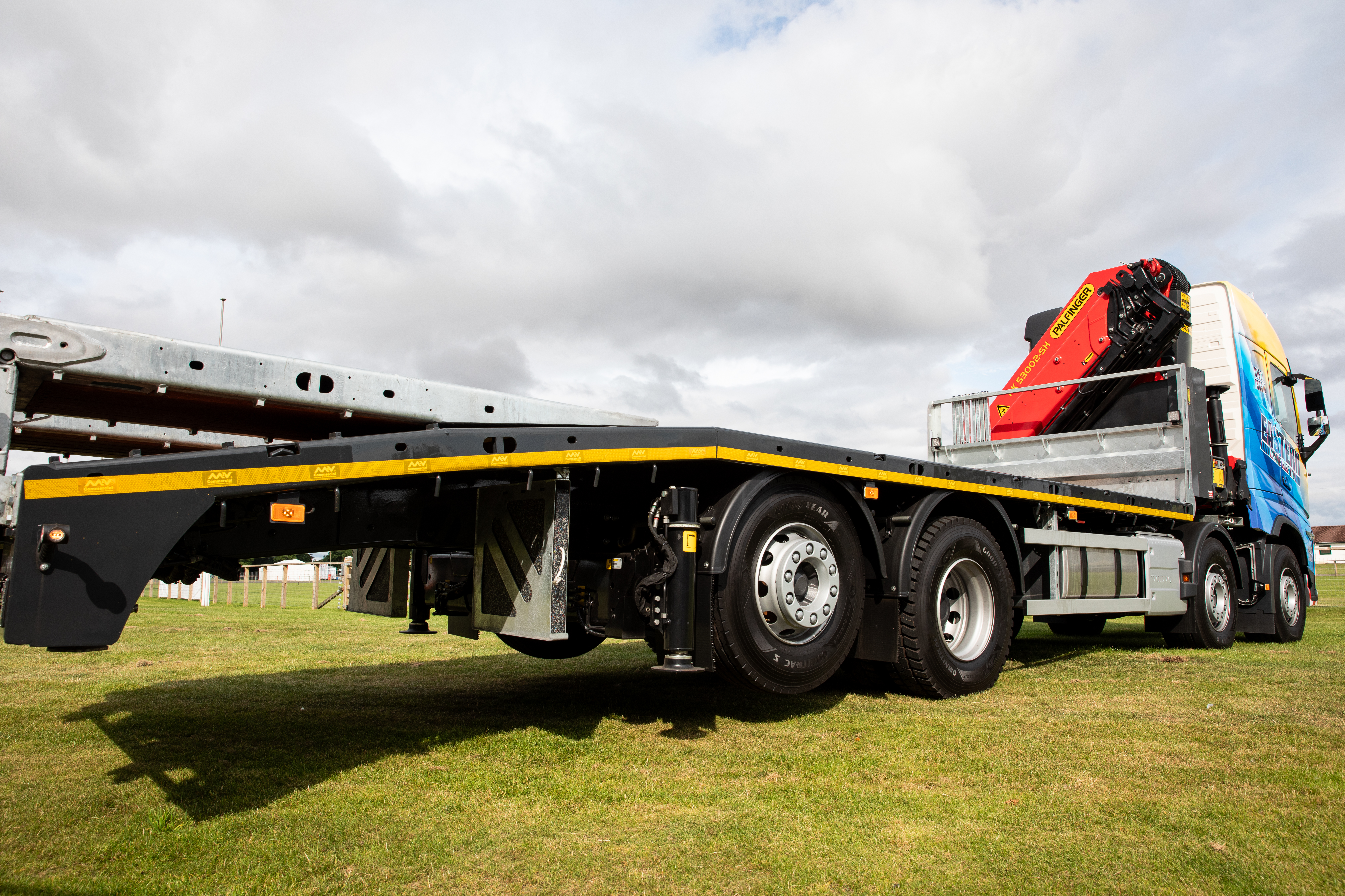 Volvo FH Crane Truck with PK53 built by MV Commercial