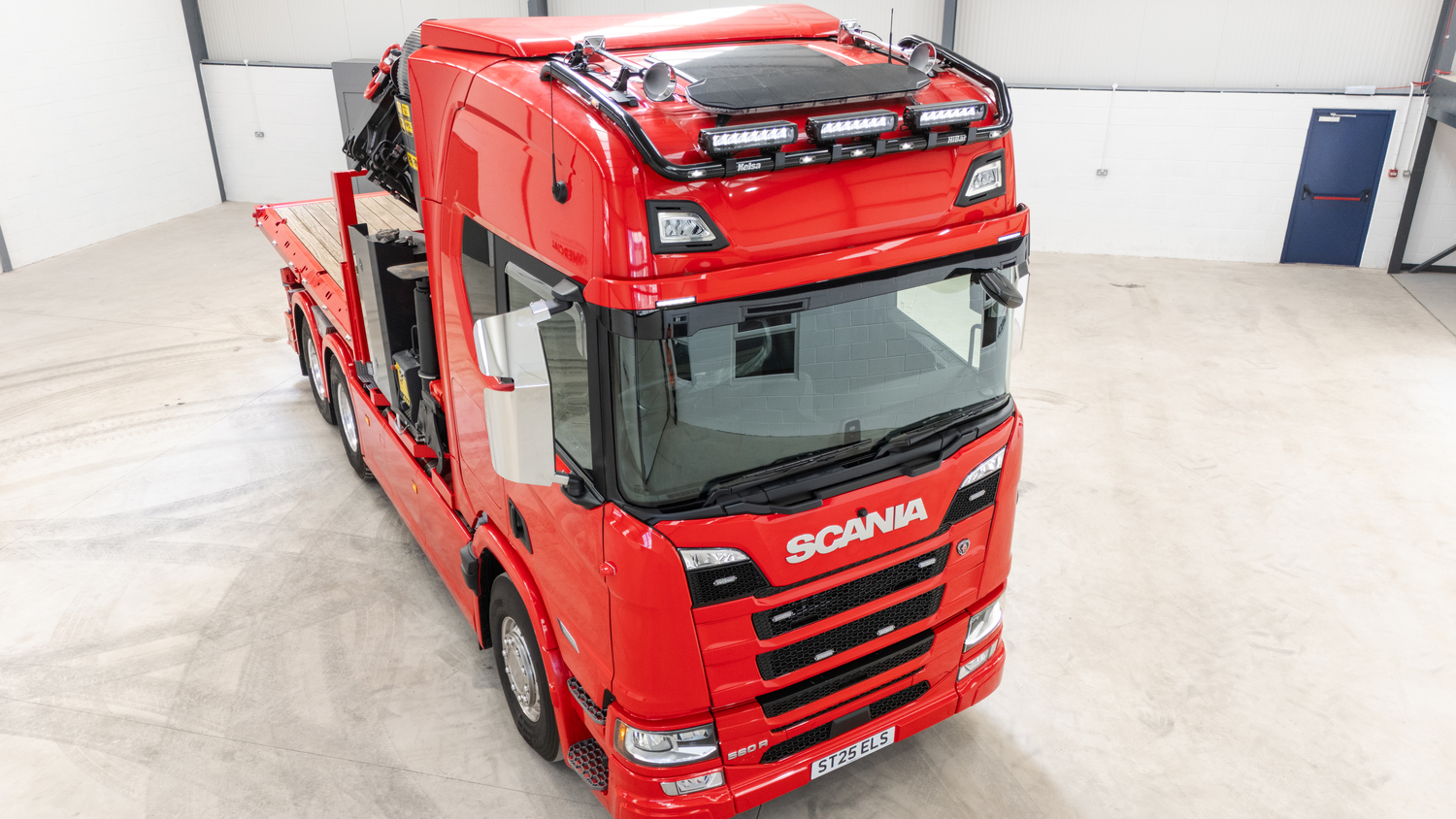 Scania Crane Truck From MV Commercial