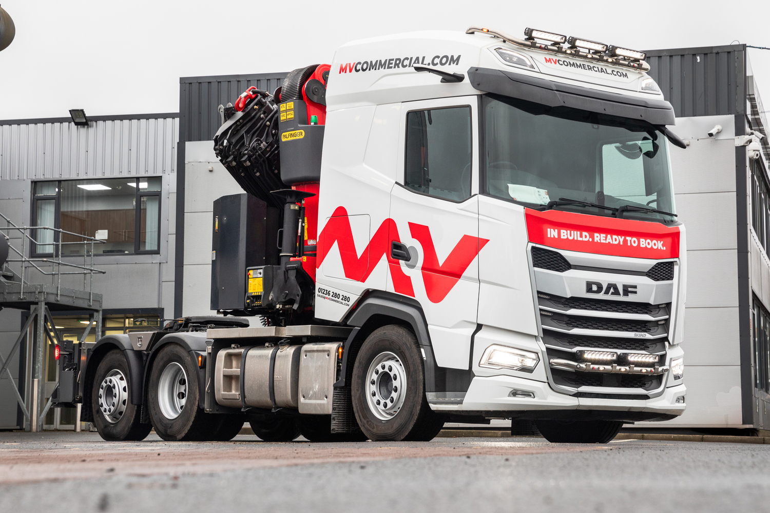 Palfinger Crane truck from MV Commercial