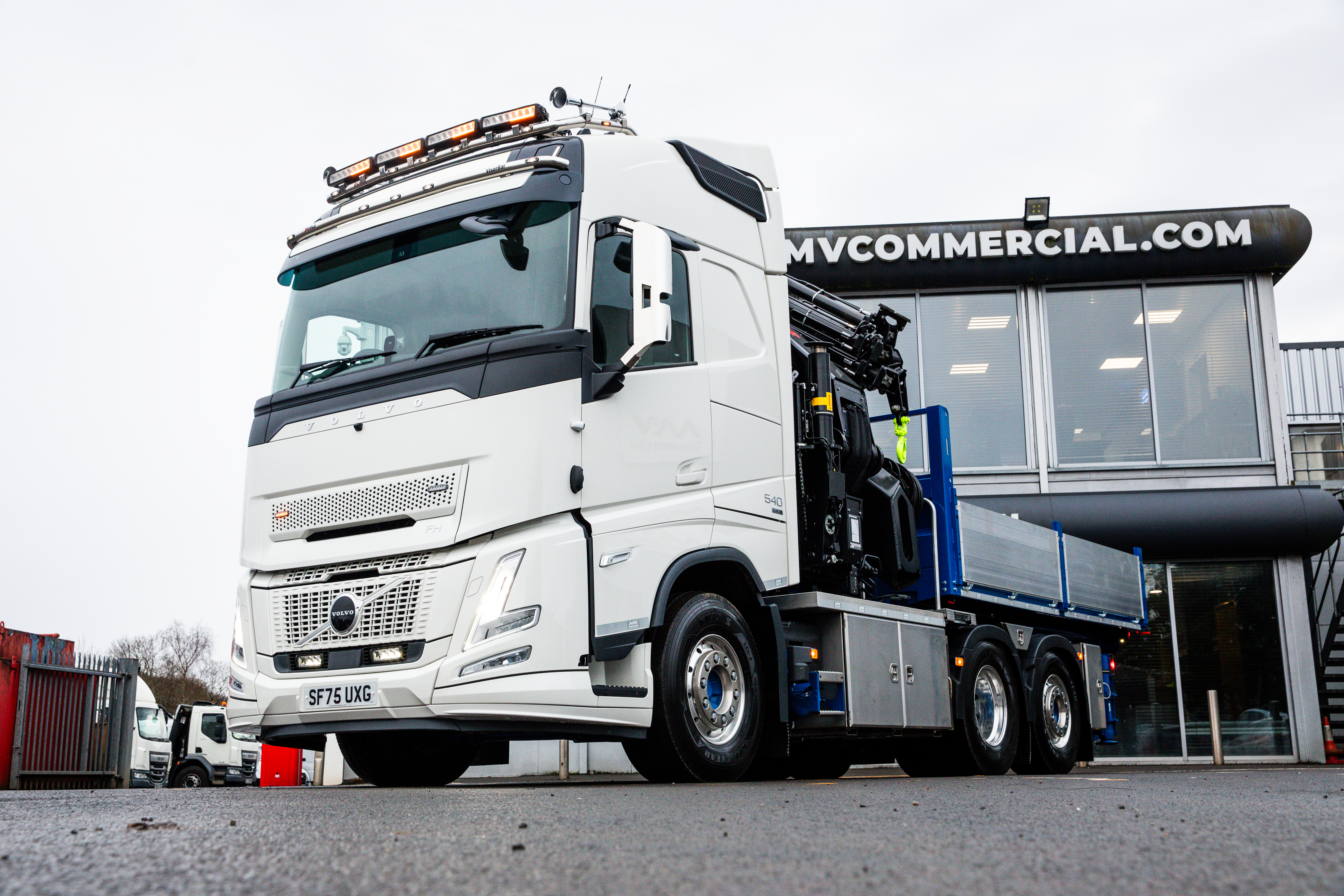 Hiab crane truck from MV Commercial