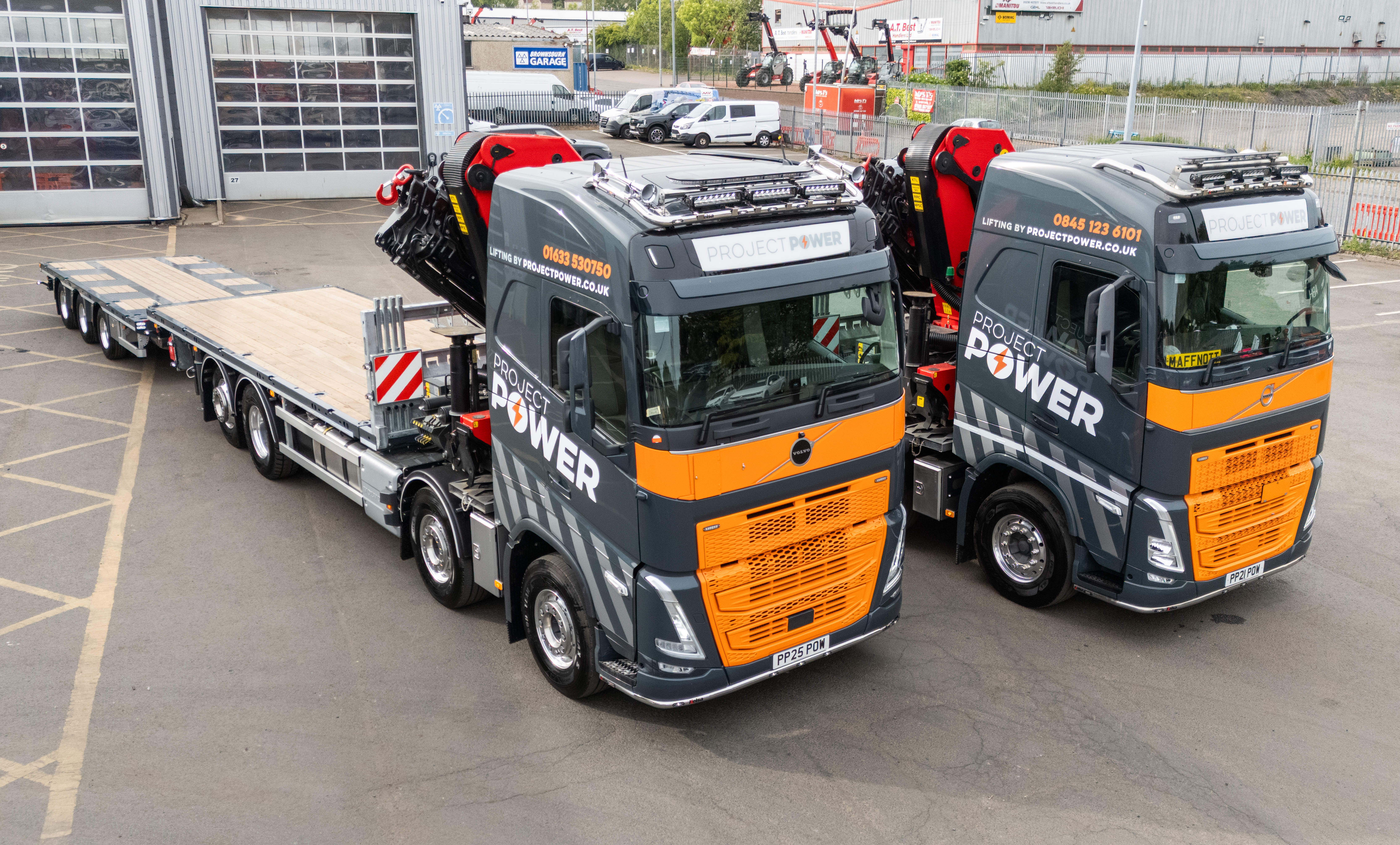 Palfinger Crane Truck From MV Commercial